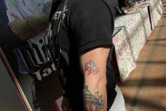 Tatuaggio di un temporale