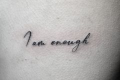 piccolo lettering tattoo