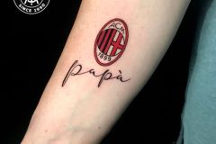 Tatuaggio del Milan