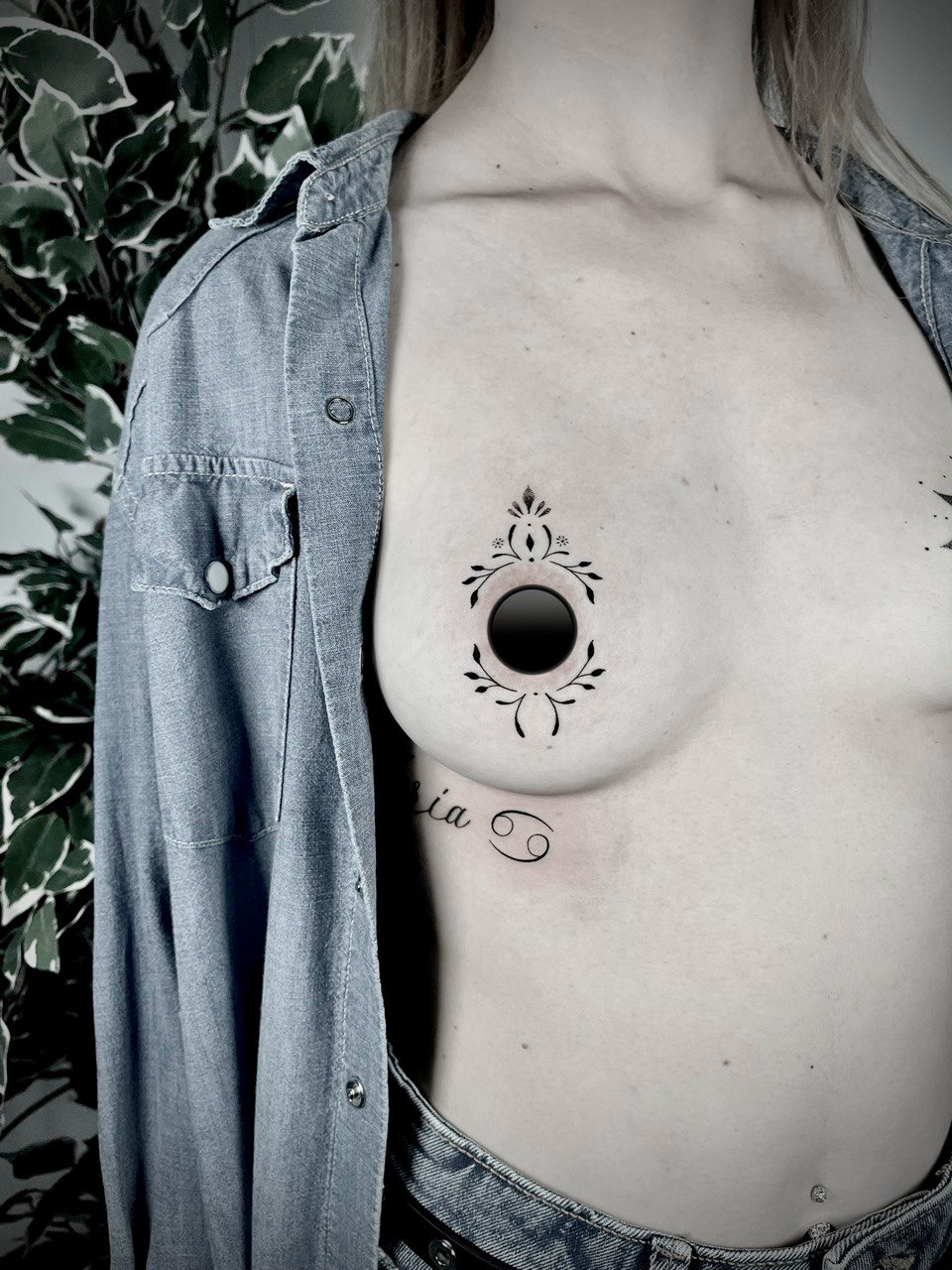 Tatuaggio sul Capezzolo